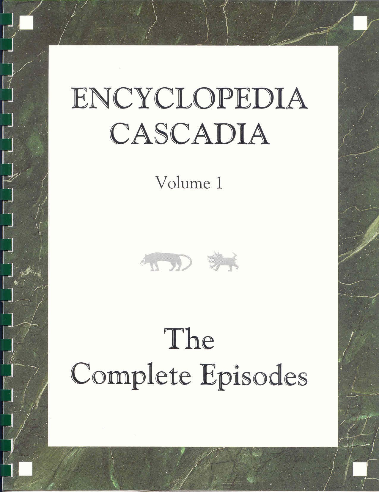 Encyclopedia Cascadia Vol. 1 Cover